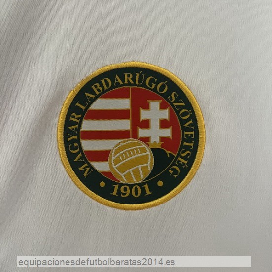 Nuevo Tailandia 2ª Camiseta Hungria 2024 Blanco Baratas